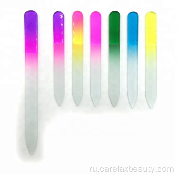 Manicure Tools Mini Glass Private Label File Nail File